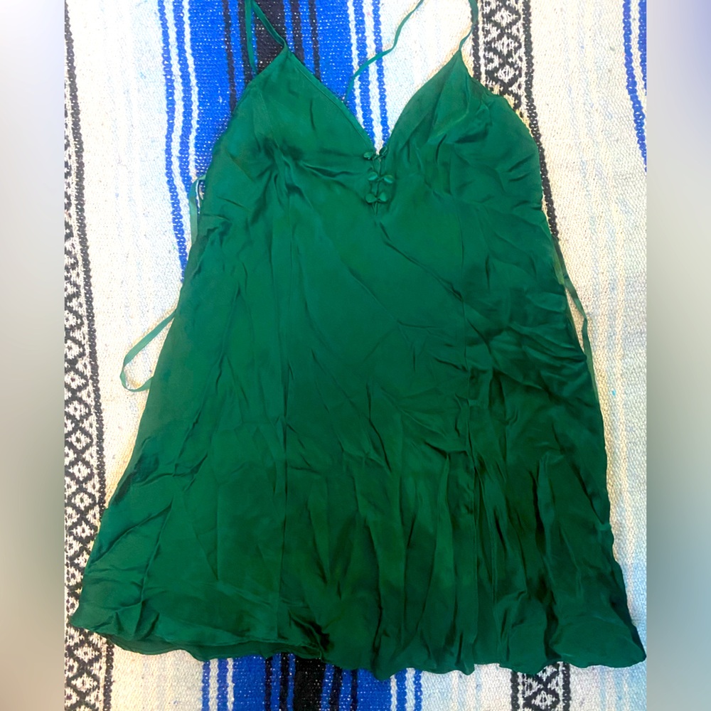 Vintage Gold Label Victoria’s Secret Silk Mini Dress